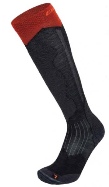 Obrázek Lyžařské ponožky EISBÄR SKI TECH LIGHT MAN black/papavero 15902-02